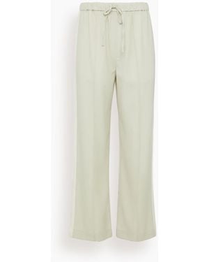 Rag & Bone Siena Wool Side Stripe Pant - White