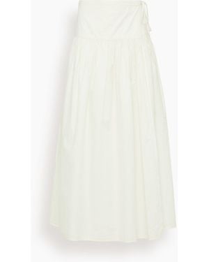 Apiece Apart Angeli Maxi Skirt - White