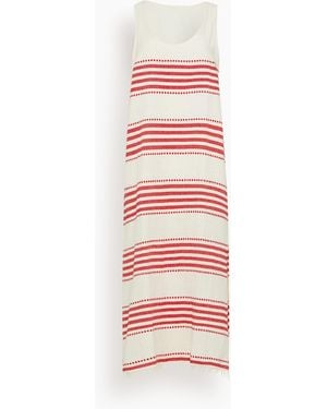 lemlem Lilian Tank Dress - White