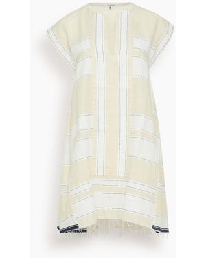 lemlem Elina Caftan - White