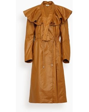 BITE STUDIOS Venturer Cotton Coat - Brown