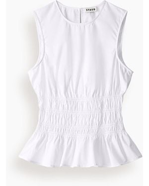 STAUD Culver Top - White