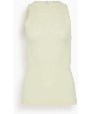 BITE STUDIOS Fine Wool Tank Top - Yellow
