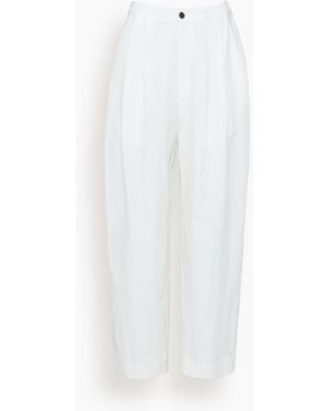 Jamie Haller The Tapered Trouser - White