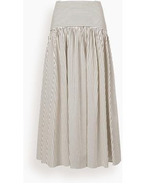 STAUD Procida Skirt - White