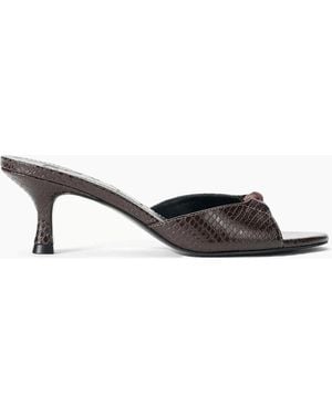 STAUD Brynn Mule - White