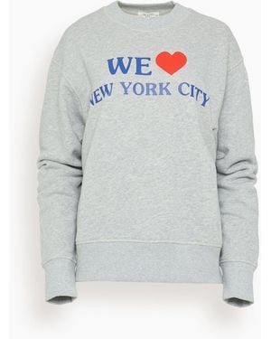 Rag & Bone We Heart Nyc Sweatshirt - Gray