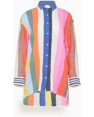 lemlem Mariam Shirt Dress - Multicolor