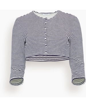 Tanya Taylor Catherine Striped Top - Blue