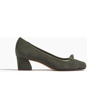 Alexandre Birman Clarita Square Pump 45 - Green