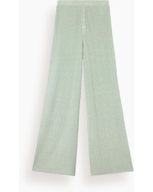 Guest In Residence Rib Everywhere Pant - Green