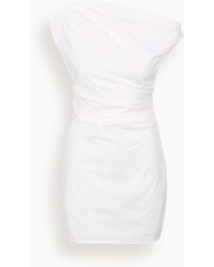 STAUD Phare Mini Dress - White