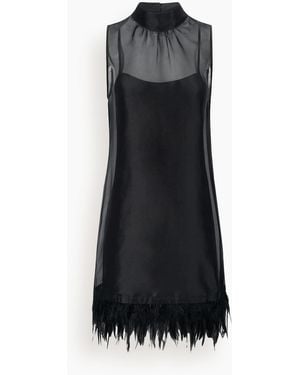 STAUD Albee Mini Dress - Black