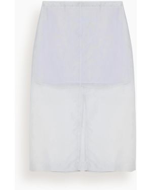 Jonathan Simkhai Dana Midi Skirt - White