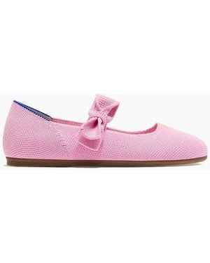 Rothy's The Kids Tux Bow Mary Jane - Pink