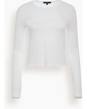 The Park Dina Long Sleeve Tee - White