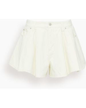 Sea Stasia Denim Jean Shorts - White