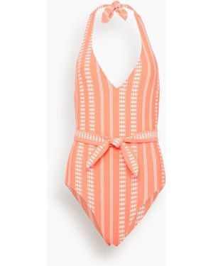 lemlem Lidya One Piece Swimsuit - Pink