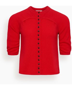 Hellessy Axen Cardigan - Red