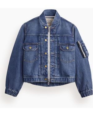 Levi's x Sacai Levis Blouson Jacket - Blue