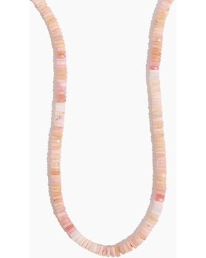 Theodosia Heishi Necklace - White