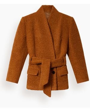 Isabel Marant Syndra Boucle Jacket - Brown