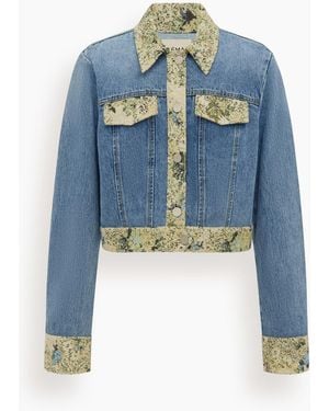 ALÉMAIS Marcel Denim Jacket - Blue