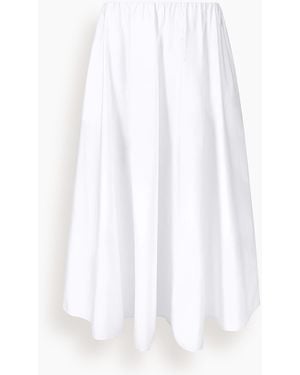 STAUD Milano Skirt - White