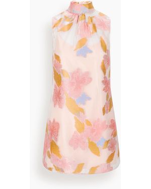 STAUD Albee Mini Dress - Pink