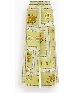 ALÉMAIS Dixie Pant - Yellow