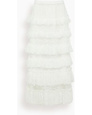 Sea Holden Lace Skirt - White