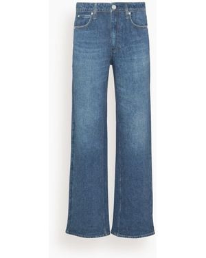 Rag & Bone Miramar Terry Wide Leg Pant - Blue