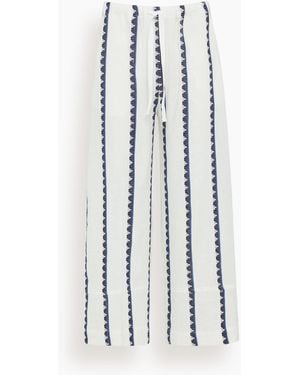 lemlem Desta Pant - White