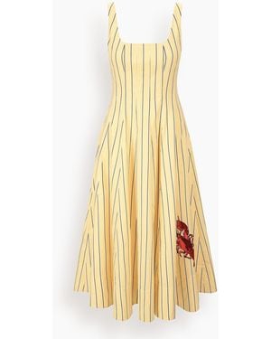 STAUD Wells Dress - Yellow