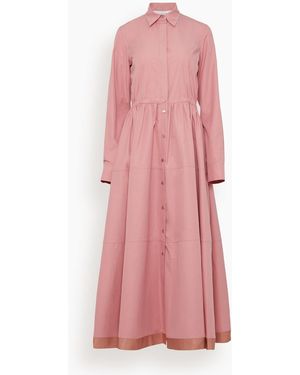 Lanvin Midi Shirt Dress - Pink