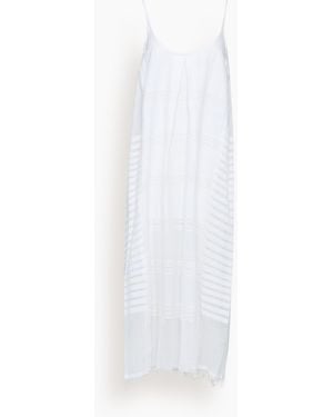 lemlem Nia Slip Dress - White