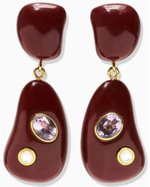 Lizzie Fortunato Satsuma Ii Earrings - White