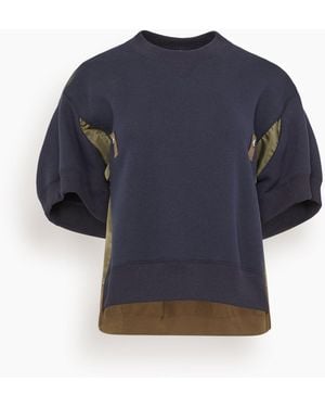 Sacai Sponge Pullover - Blue
