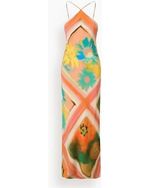 STAUD Cubism Dress - Multicolor