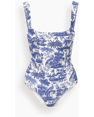 STAUD Adelaide One Piece - Blue
