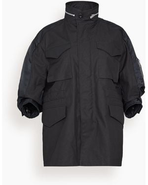 Sacai Cotton Weather Jacket - Blue
