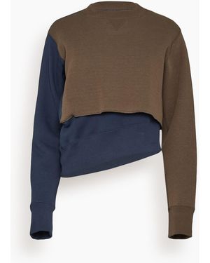 Sacai Sponge Sweat Pullover - Blue