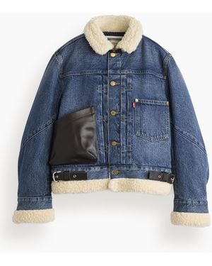 Levi's x Sacai Levis Sherpa Jacket - Blue