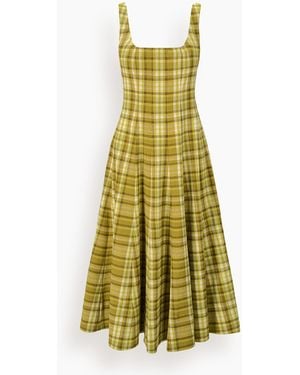 STAUD Wells Dress - Yellow