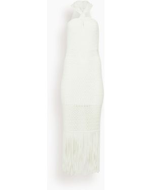 Jonathan Simkhai Sanchez Midi Dress - White