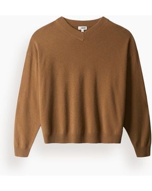 STAUD Spencer Cashmere Sweater - Natural