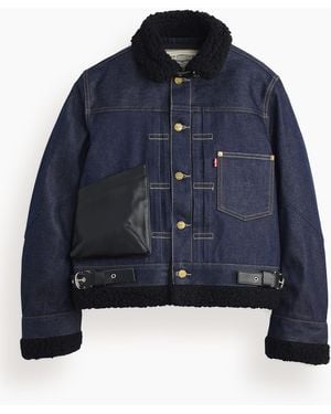 Levi's x Sacai Levis Sherpa Jacket - Blue