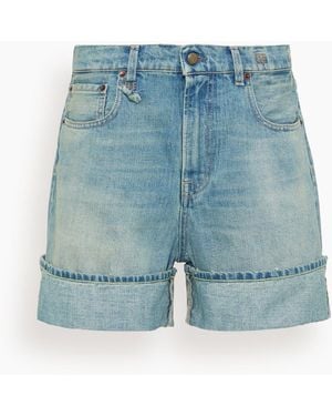 R13 Nina Short - Blue