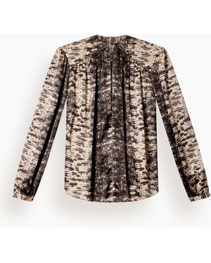 Isabel Marant Laraya Silk Top - White