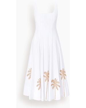STAUD Wells Dress - White
